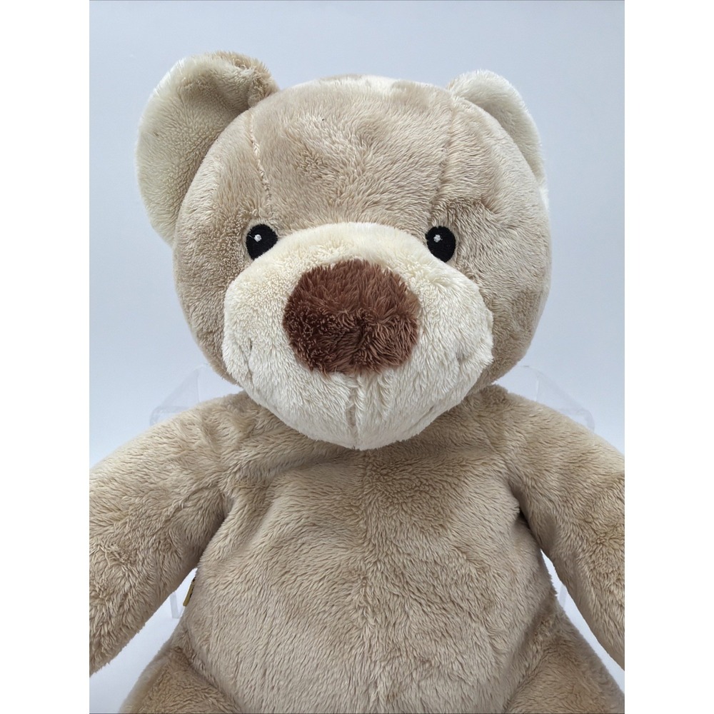 Build A Bear Velvet Hugs Tan Teddy Bear Plush Stuffed Animal Toy Asthma Friendly - Picture 2 of 12